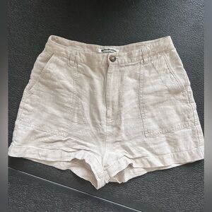 Reformation Linen Shorts Size 6